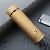 Vacuum Flask Thermos Mug Coffee For Tea Stainless Steel Cup Portable Car Insulated Bottle Travel Thermal Mug tumbler 500ml