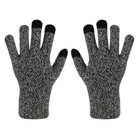 Female Winter Warm Knitted Full Finger Gloves Men Solid Woolen Touch Screen Mittens Women Thick Warm Cycling Driving Gloves H46