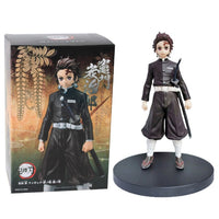 Anime 16CM Demon Slayer Kimetsu no Yaiba figure Kamado Tanjirou Action Figure Agatsuma Zenitsu Nezuko Warrior PVC Model Toys