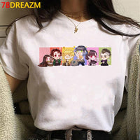 Hot Japanese Anime Demon Slayer T Shirt Men Kawaii Kimetsu No Yaiba Graphic Tees Tanjirou Kamado Unisex Tops Funny Tshirt Male