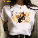 Hot Japanese Anime Demon Slayer T Shirt Men Kawaii Kimetsu No Yaiba Graphic Tees Tanjirou Kamado Unisex Tops Funny Tshirt Male