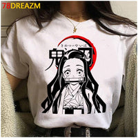 Hot Japanese Anime Demon Slayer T Shirt Men Kawaii Kimetsu No Yaiba Graphic Tees Tanjirou Kamado Unisex Tops Funny Tshirt Male