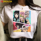 Hot Japanese Anime Demon Slayer T Shirt Men Kawaii Kimetsu No Yaiba Graphic Tees Tanjirou Kamado Unisex Tops Funny Tshirt Male