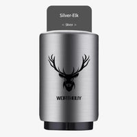 Stainless Steel Beer Bottle Opener Magnetic Automatic Press Lid Opener Creative Kitchen Tool Accessories Portable Bar Gadgets