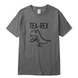 XIN YI Men's T-shirt Top Quality 100% cotton cool Funny dinosaur design printing o-neck men tshirt cool t-shirt male tee shirts