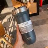 510/710ML Thermos Flask Double Stainless steel Coffee Mug Thickened Big Car Thermos Mug Travel Thermo Cup Thermosmug For Gifts