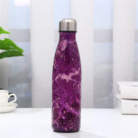 500ml Insulated Stainless Steel Thermos Thermal Mug Tumbler Sport Water Bottle For Girls Women Vacuum Flask Travel Mug Cup