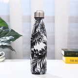 500ml Insulated Stainless Steel Thermos Thermal Mug Tumbler Sport Water Bottle For Girls Women Vacuum Flask Travel Mug Cup