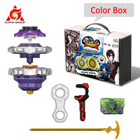 Infinity Nado 3 Crack Series Transforming Metal Nado 2 In1 Split Gyro Battle Spinning Top  With Launcher Kids Anime Beyblade Toy