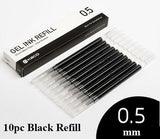 Original Xiaomi Mijia Kaco Pen 0.5mm Gel Pen Signing Pen KACO Core Durable Signing Pen Refill Black Ink +Kaco Refills