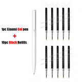 Original Xiaomi Mijia Kaco Pen 0.5mm Gel Pen Signing Pen KACO Core Durable Signing Pen Refill Black Ink +Kaco Refills