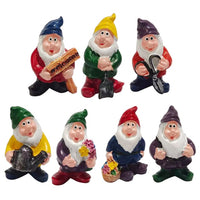 Garden Gnome Statue Resin Fishing Dwarf Elf Figurines Naughty Funny Garden Statues Lawn and Yard Art Resin Decorations Sculpture