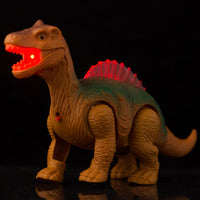 Electric Walking Dinosaur Toys Glowing Dinosaurs with Sound Animals Model  for Kids Children Interactive  Gift