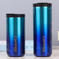 350ml/500ml 304 Stainless Steel Milk Tea Coffee Mug Leak-Proof Thermos Mug Travel Thermal Cup Thermosmug Water Bottle For Gifts