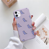 Luxury Flower Case For iPhone 12 Mini 11 13 Pro Max X XR XS Max 7 8 6 6s Plus 5 SE 2020 Soft TPU Bumper Matte Smiley Back Cover