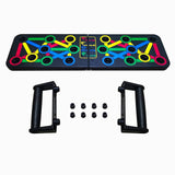 14 in 1 Push-Up Rack Board Training Sport Workout Fitness Gym Equipment Push Up Stand for ABS Abdominal Muscle Building Exercise