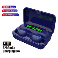 TWS Bluetooth Earphones 2200mAh Charging Box Wireless Headphone Fone 9D Stereo Sports Waterproof Earbuds Headset with Microphone