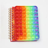 Pop Its Notebooks - 50 Page Lined School Writing Book Fidget Toy Writing Pad Sensory Notebook Kids Notebook Educational Supplies