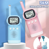 2PCS Electronic Kids Walkie Talkie Toys Children Spy Gadgets Baby Radio Phone 3km Range Christmas Birthday Gift For Boys Girls