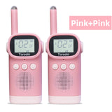 2PCS Electronic Kids Walkie Talkie Toys Children Spy Gadgets Baby Radio Phone 3km Range Christmas Birthday Gift For Boys Girls