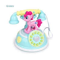 Retro Children's Phone Toy Phone Early Education Story Machine Baby Phone Emulated Telephone Toys For Children Toys For Babies