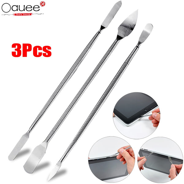 Universal Phone Repair Tools Kit Disassembly Blades Pry Opening Tool Metal Disassemble Crowbar Kit Phone Spatula Hand Tools Set