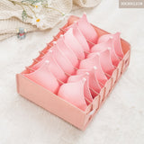 Underwear Bra Organizer Storage Box Home Foldable Closet Organizer Dormitory Closet Organizer For Panty Scarfs Socks Bra Clothes