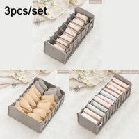 Underwear Bra Organizer Storage Box Home Foldable Closet Organizer Dormitory Closet Organizer For Panty Scarfs Socks Bra Clothes