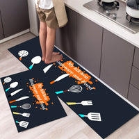 Cartoon Long Non-Slip Kitchen Mat for Floor Modern Bath Carpet Outdoor Entrance Doormat Washable Living Room Bathroom Area Rugs