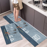 Cartoon Long Non-Slip Kitchen Mat for Floor Modern Bath Carpet Outdoor Entrance Doormat Washable Living Room Bathroom Area Rugs