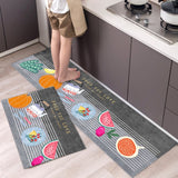 Cartoon Long Non-Slip Kitchen Mat for Floor Modern Bath Carpet Outdoor Entrance Doormat Washable Living Room Bathroom Area Rugs