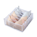 Underwear Bra Organizer Drawer Closet Divider Boxes For Scarves  Dresser Clothes Socks Foldable home separated Storage Box