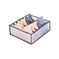 Underwear Bra Organizer Drawer Closet Divider Boxes For Scarves  Dresser Clothes Socks Foldable home separated Storage Box