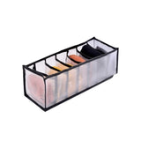 Underwear Bra Organizer Drawer Closet Divider Boxes For Scarves  Dresser Clothes Socks Foldable home separated Storage Box