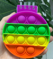 Notebook Pop It Push Bubble Fidget Toys Adult Children Anti Stress Relief  Toys Antistress Box Popit Squeeze Kids Toys Gifts