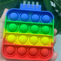 Notebook Pop It Push Bubble Fidget Toys Adult Children Anti Stress Relief  Toys Antistress Box Popit Squeeze Kids Toys Gifts