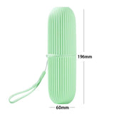 Travel Portable Toothbrush Toothpaste Holder Storage Case Box Organizer Household Storage Cup Outdoor Holder Bathroom Accessorie