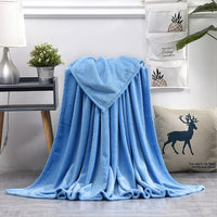 Soft Warm Coral Fleece Blanket Winter Sheet Bedspread Sofa Throw 230Gsm 8 Size Light Thin Mechanical Wash Flannel Blankets