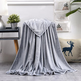 Soft Warm Coral Fleece Blanket Winter Sheet Bedspread Sofa Throw 230Gsm 8 Size Light Thin Mechanical Wash Flannel Blankets