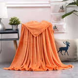 Soft Warm Coral Fleece Blanket Winter Sheet Bedspread Sofa Throw 230Gsm 8 Size Light Thin Mechanical Wash Flannel Blankets