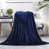 Soft Warm Coral Fleece Blanket Winter Sheet Bedspread Sofa Throw 230Gsm 8 Size Light Thin Mechanical Wash Flannel Blankets