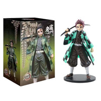 Anime 16CM Demon Slayer Kimetsu no Yaiba figure Kamado Tanjirou Action Figure Agatsuma Zenitsu Nezuko Warrior PVC Model Toys