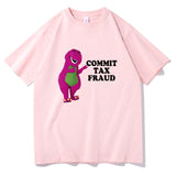 Clothes Commit Tax Fraud Short Sleeve Men Graphic Tshirt- Rugged Outdoor Collection Men Women Print Novelty T Shirt Cotton Tops