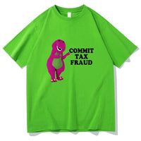 Clothes Commit Tax Fraud Short Sleeve Men Graphic Tshirt- Rugged Outdoor Collection Men Women Print Novelty T Shirt Cotton Tops