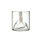 Large 3D Mountains Japanese Whisky Glasses Old Fashioned Whiskey Rock Glass Whiskey-glass Wood Gift Box Vodka Tumbler Wine Cup