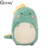 Squishy Toy Kawaii Animal Fat Dinosaur Shiba Inu Dog Pillow Plush Toys Cute Mouse Rabbit Doll Girls Bed Holding Sleeping Cushion