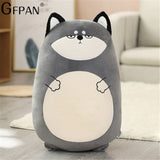 Squishy Toy Kawaii Animal Fat Dinosaur Shiba Inu Dog Pillow Plush Toys Cute Mouse Rabbit Doll Girls Bed Holding Sleeping Cushion