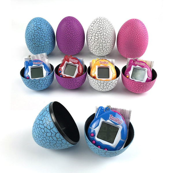 Tumbler Dinosaur Egg Multi-colors  Virtual Cyber Digital Pet Game Toy Tamagotchis Digital Electronic E-Pet Christmas Gift