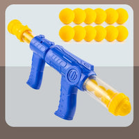 Novelty Shooting Toys with Light Hungry Shooting Duck Air-powered Gun Soft Bullet Ball Electronic Scoring Battle Games Kid Gift