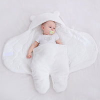 Winter Newborn Baby Wrap Swaddles Thicken Warm Baby Blankets Bedding For Newborn Swaddle Blankets Baby Boy Girl Sleep Bags